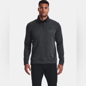 Under Armour Storm Fleece Sweater Men's Dark Gray quarter Zip-Up size medium